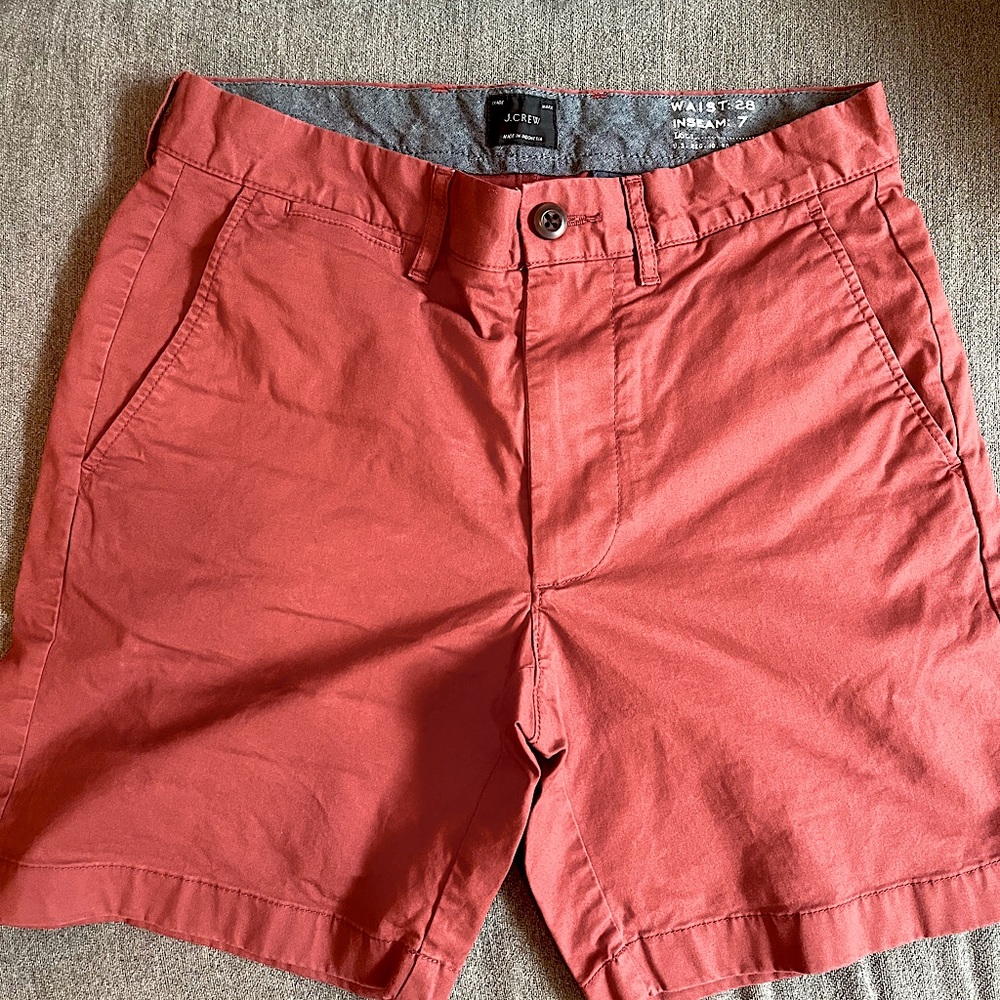 7” chino shorts from JCrew x3